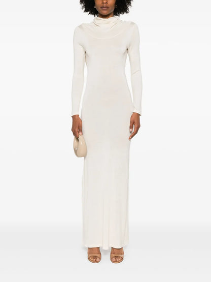 Fine-Knitted Maxi Dress