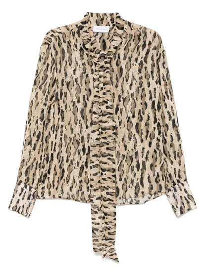 Leopard-Print Shirt