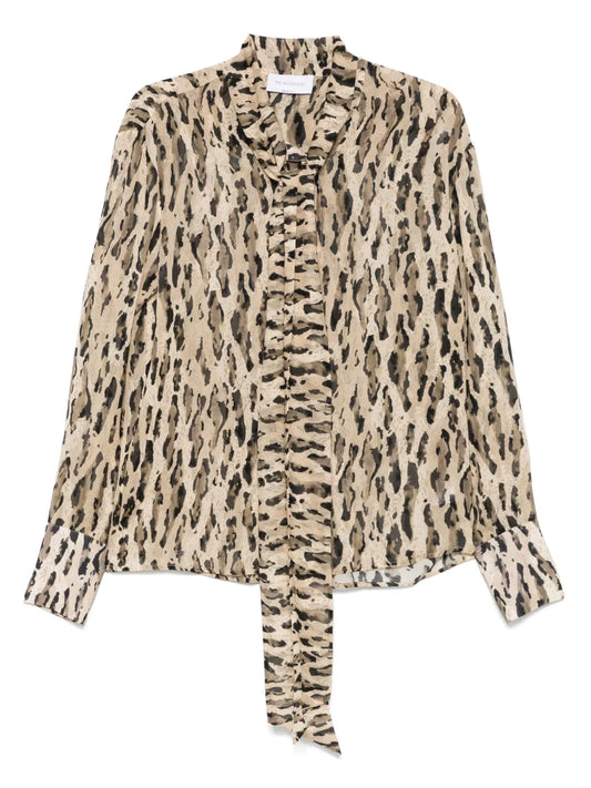 Leopard-Print Shirt
