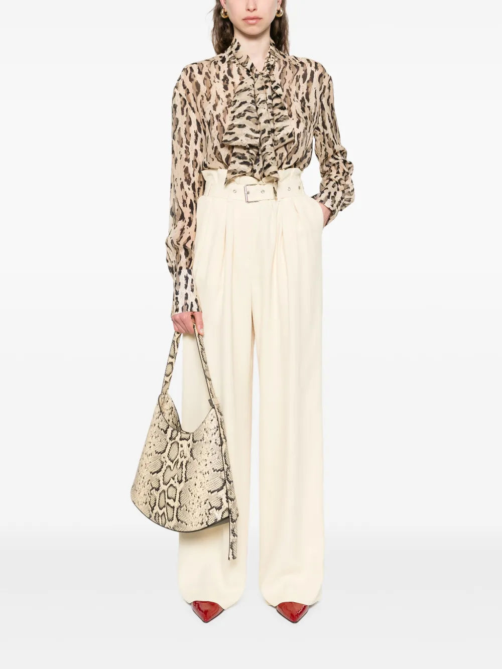 Leopard-Print Shirt