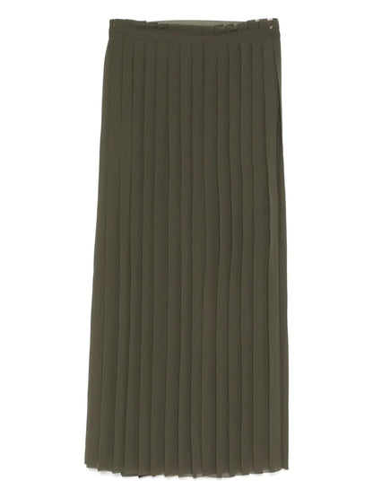 Pleated Midi Skirt