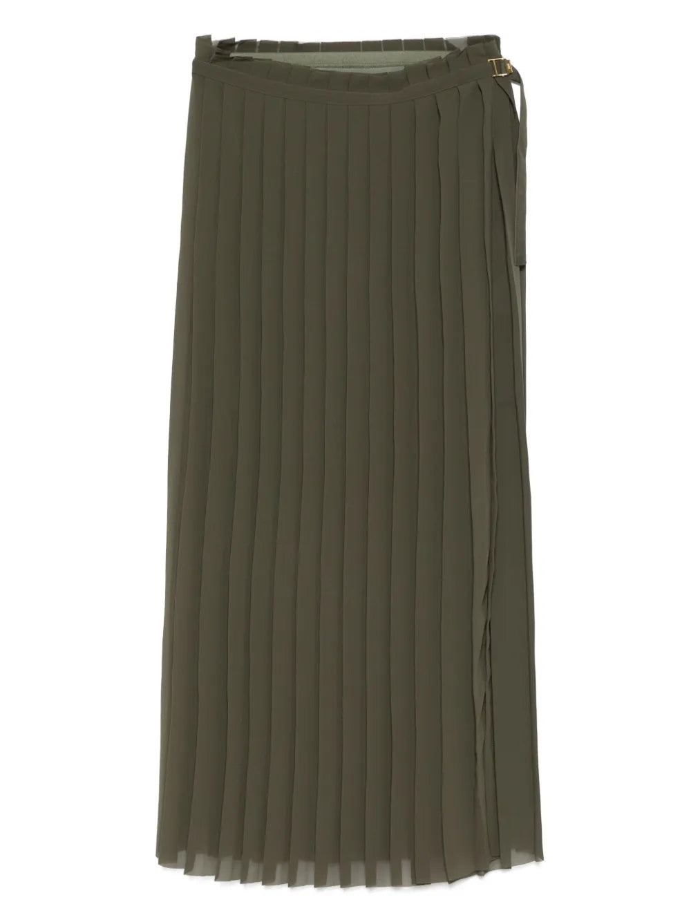 Pleated Midi Skirt