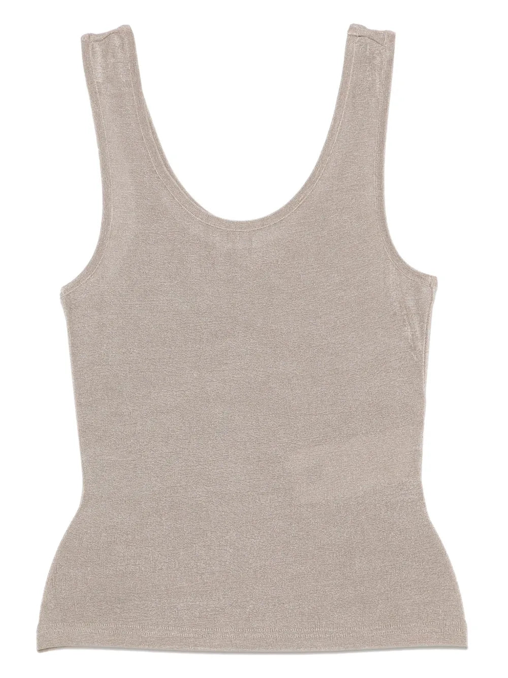 Logo-Eyelet Tank Top