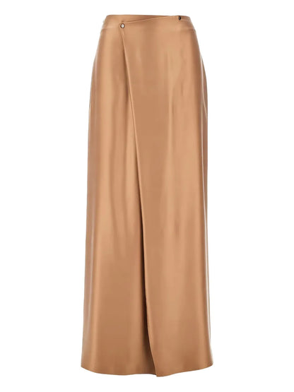 Wrapped Maxi Skirt