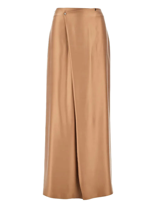 Wrapped Maxi Skirt