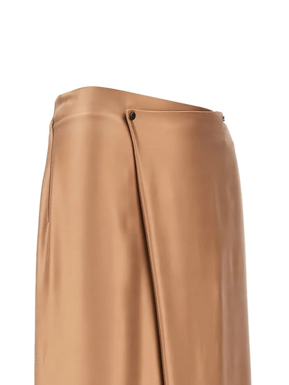 Wrapped Maxi Skirt