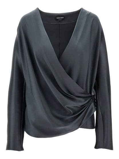 Draped Blouse