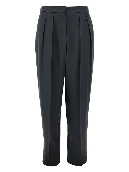 Pleat-Detail Trousers