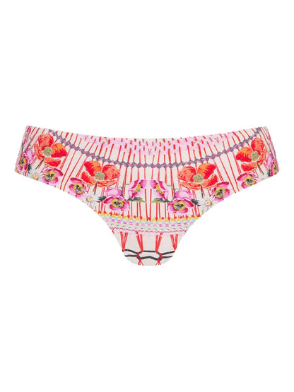 Pomegranate Floral-Print Bikini Set
