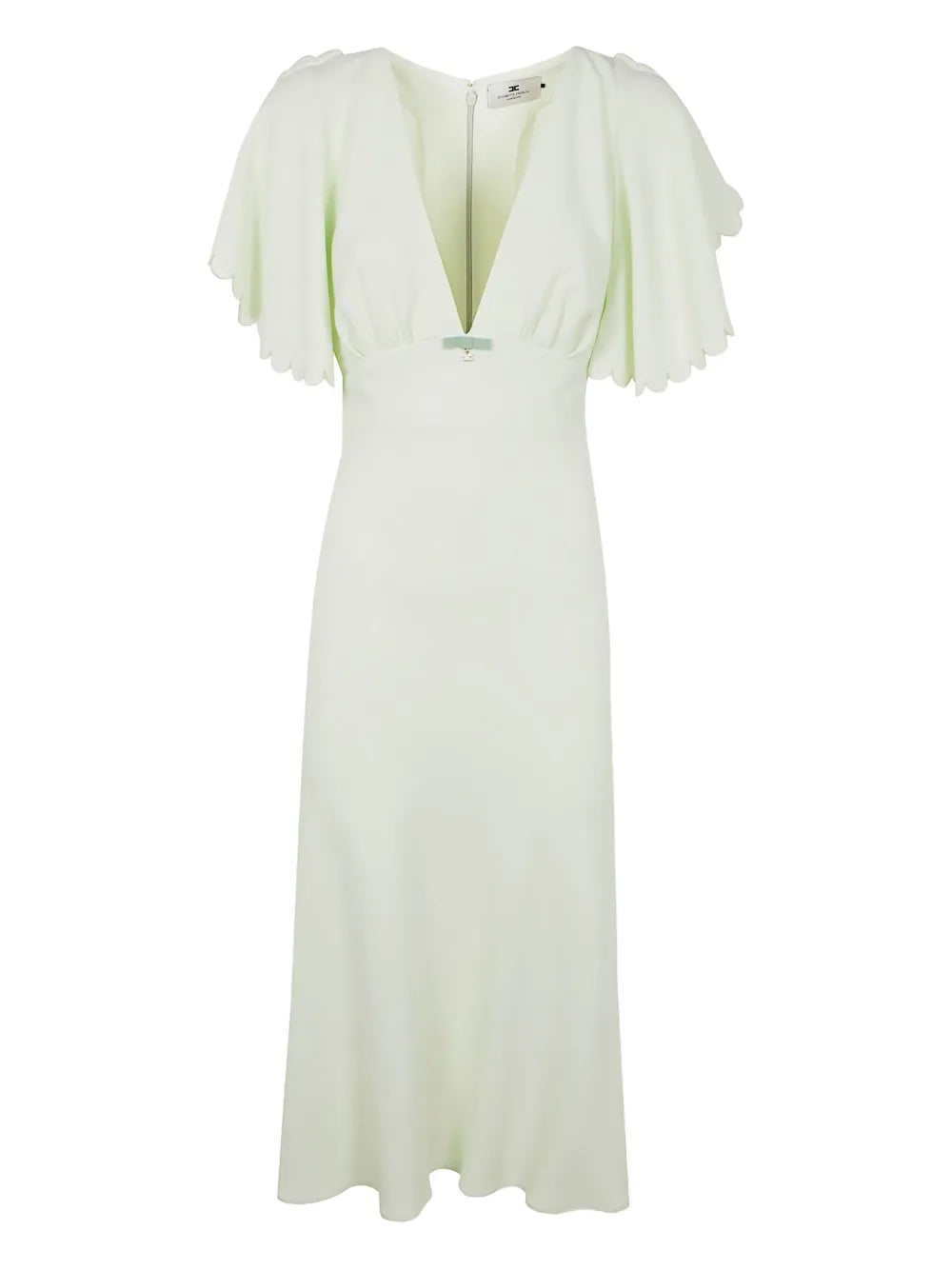 V-Neck Midi Dress