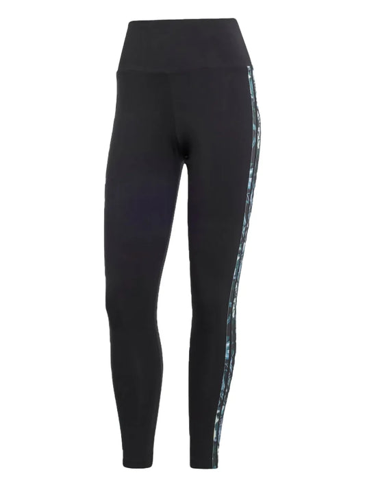 3-Stripes Floral "Black" Leggings