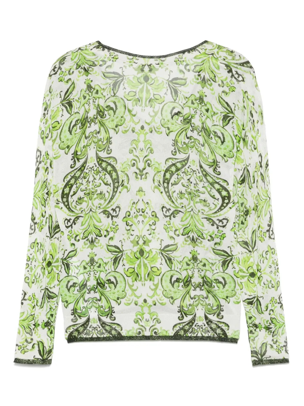 Bandana-Jacquard Top