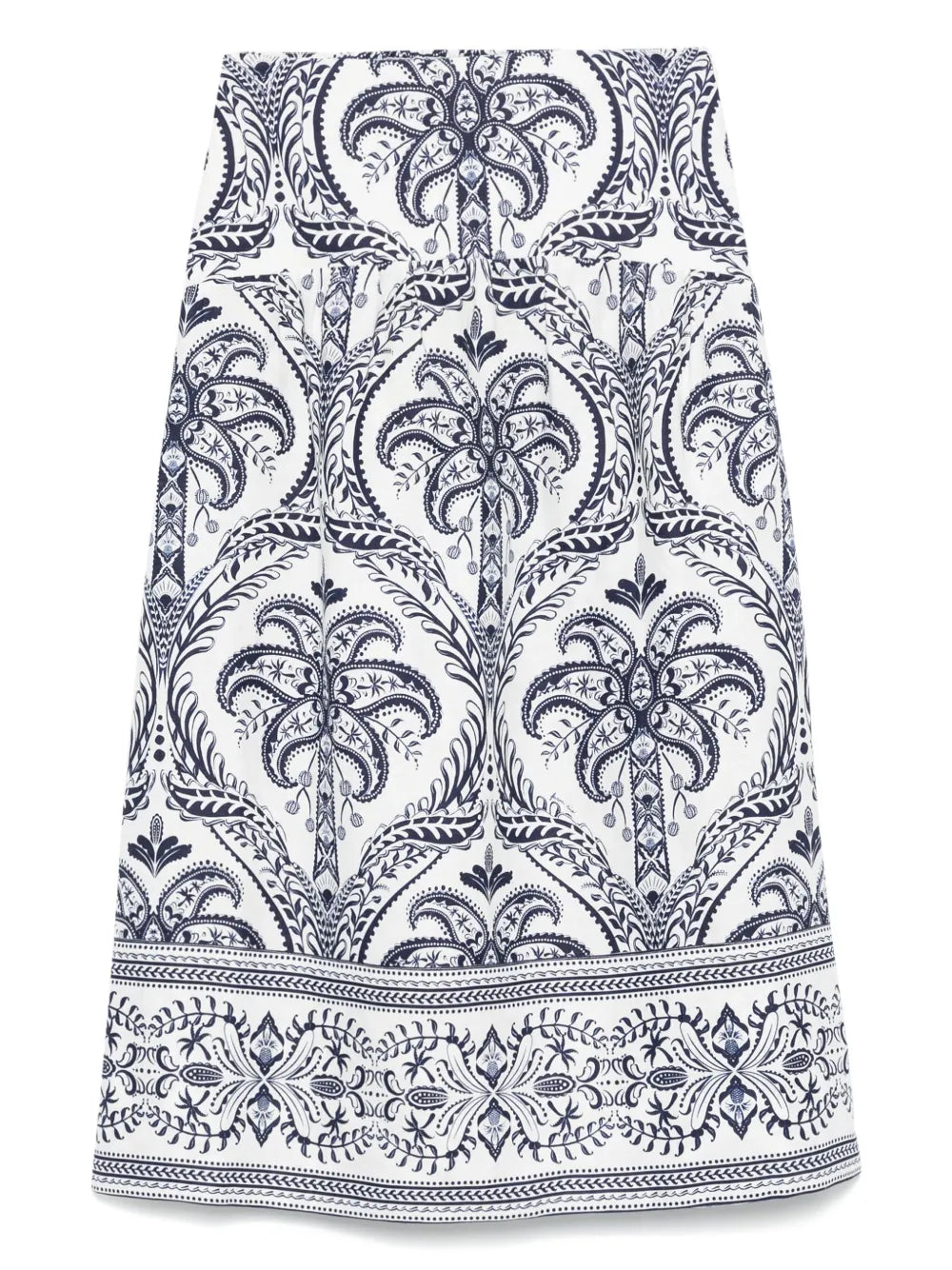 Tropical Cameo Maxi Skirt