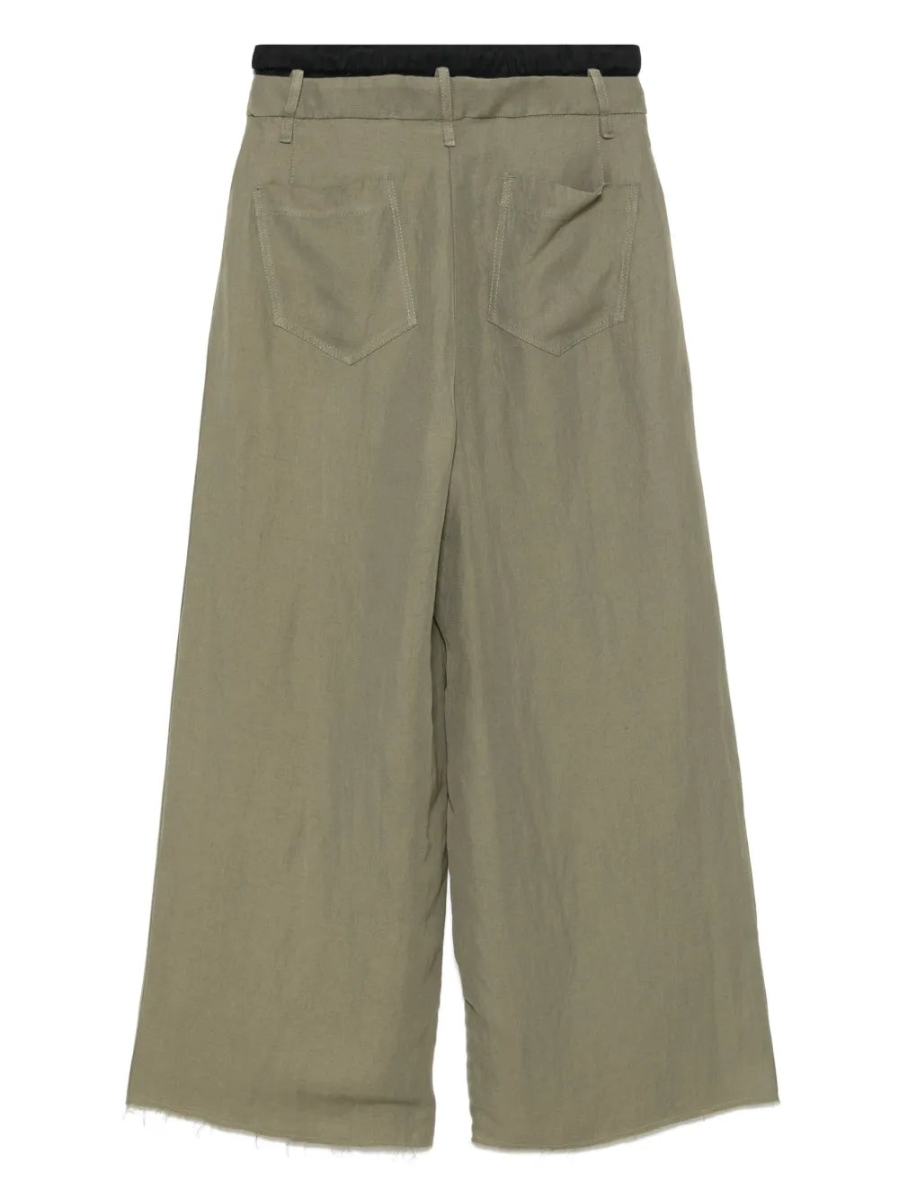 Double-Waistband Trousers