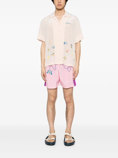 Embroidered Shorts