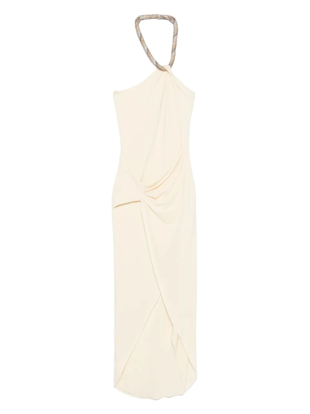 Draped-Detailing Maxi Dress