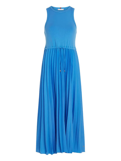Pleated Midi Dress