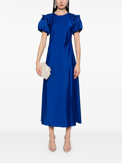 Ruffle-Detail Maxi Dress