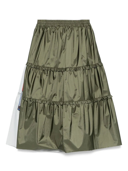 Tiered Midi Skirt