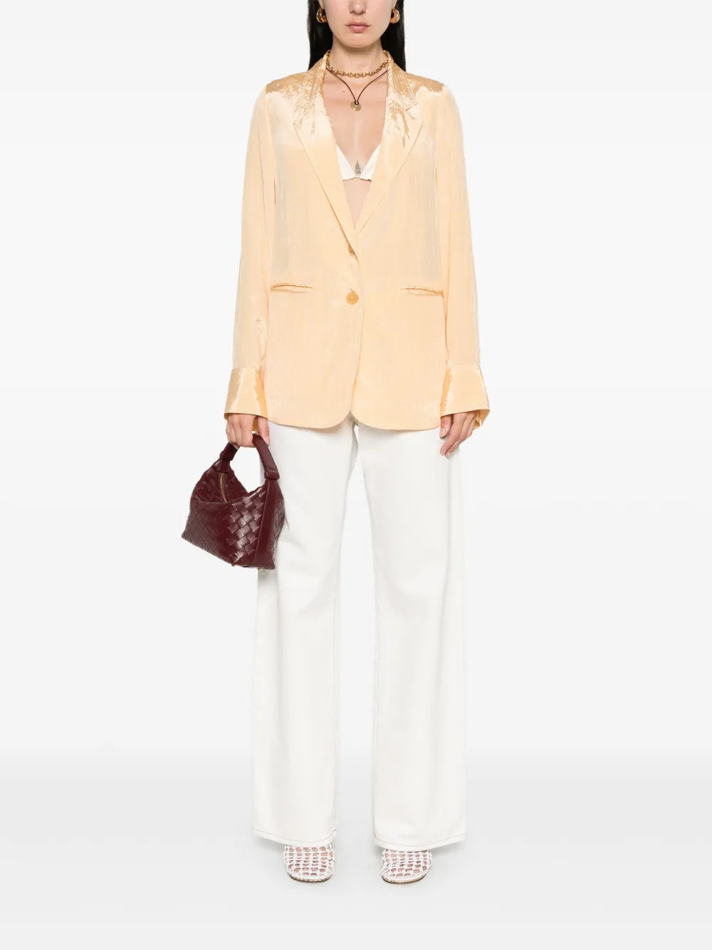 Satin Blazer