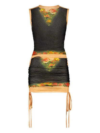 Fleurs Petit Grand Mini Dress