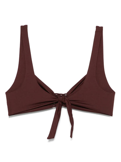 Macramé-Detail Bikini Top