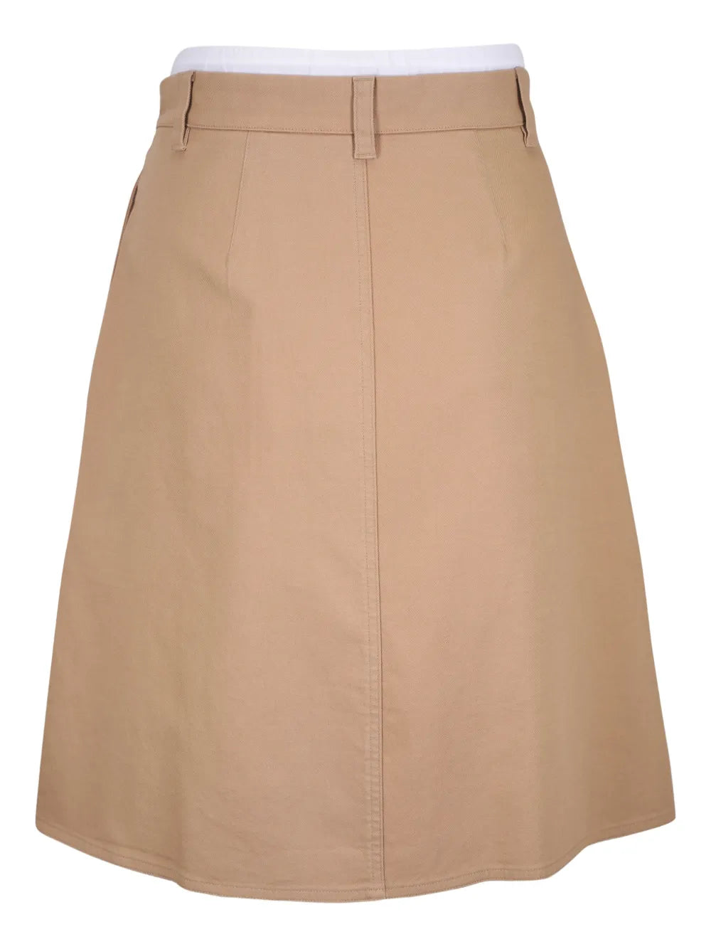Stretch-Cotton Skirt