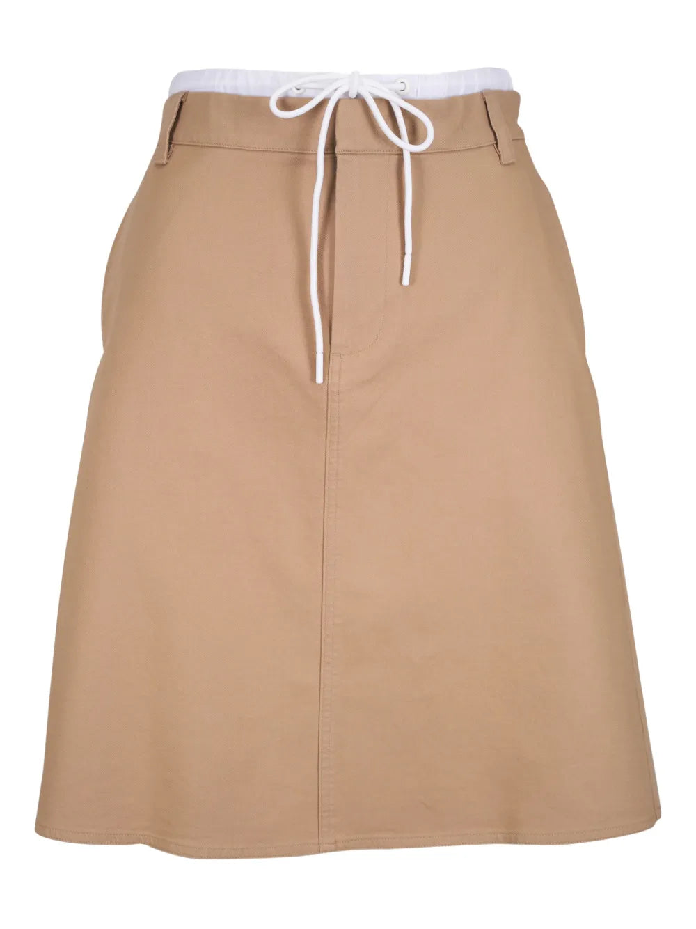 Stretch-Cotton Skirt