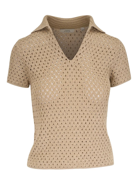 Cotton Polo Top