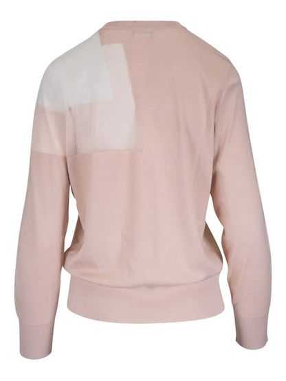 Intarsien Sweatshirt