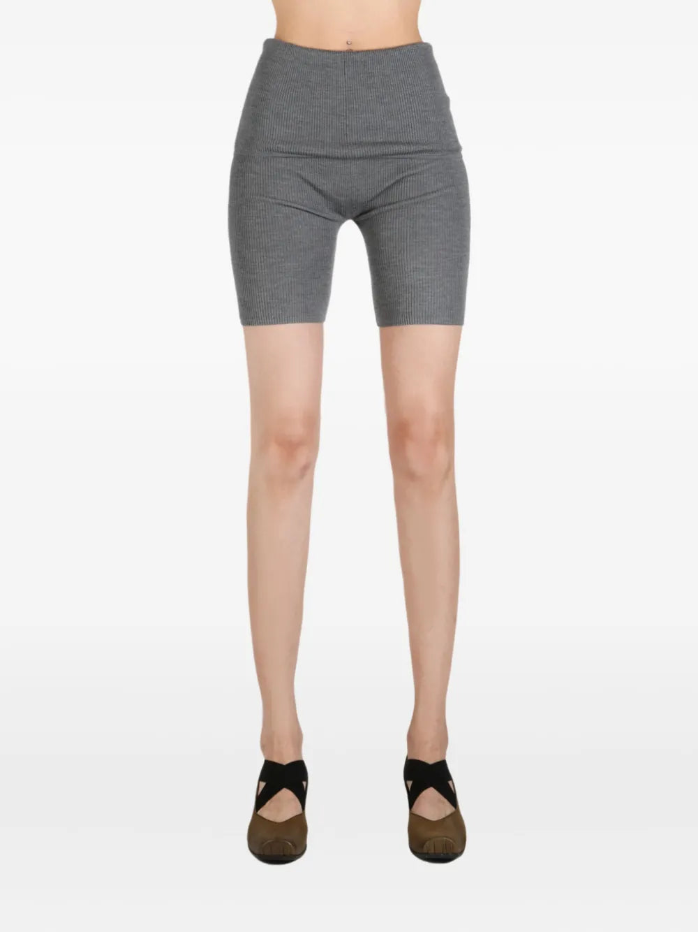 High-Waisted Biker Shorts
