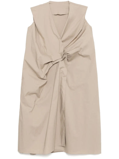 V-Neck Sleeveless Dress