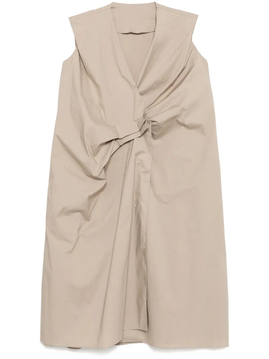 V-Neck Sleeveless Dress