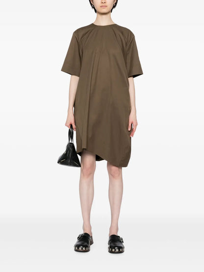 Curved-Hem Dress