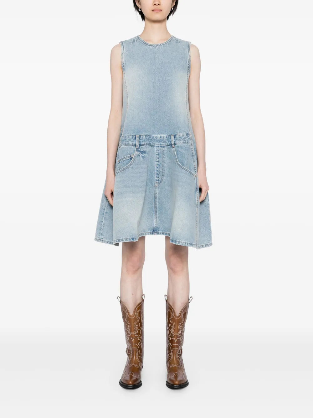 Denim Sleeveless Dress