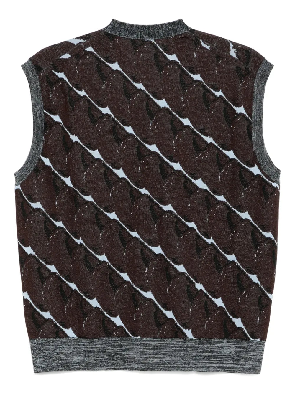Printed Cardigan