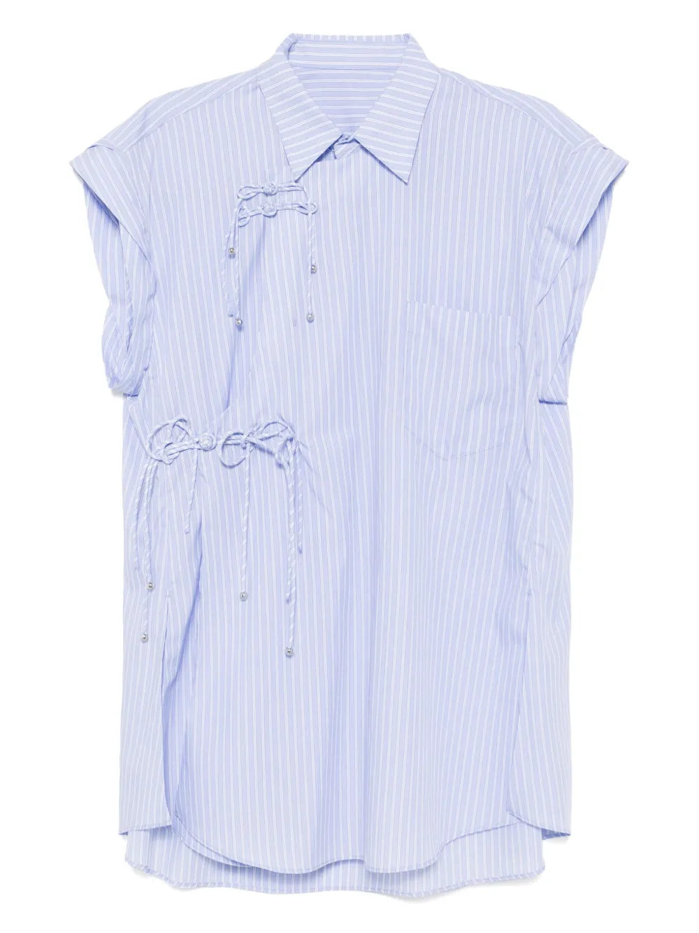 Striped Sleeveless Shirt