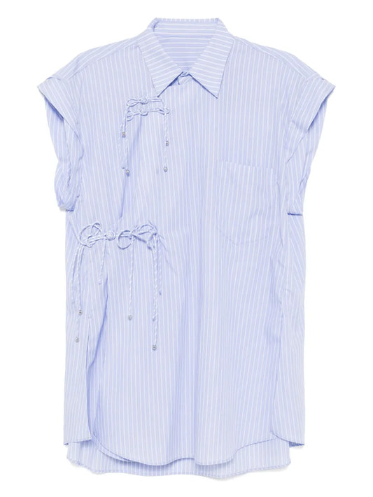 Striped Sleeveless Shirt