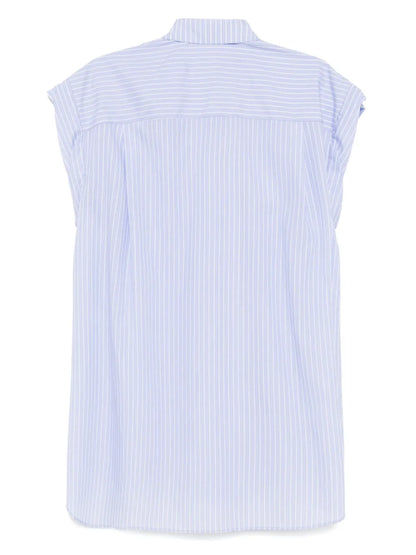 Striped Sleeveless Shirt