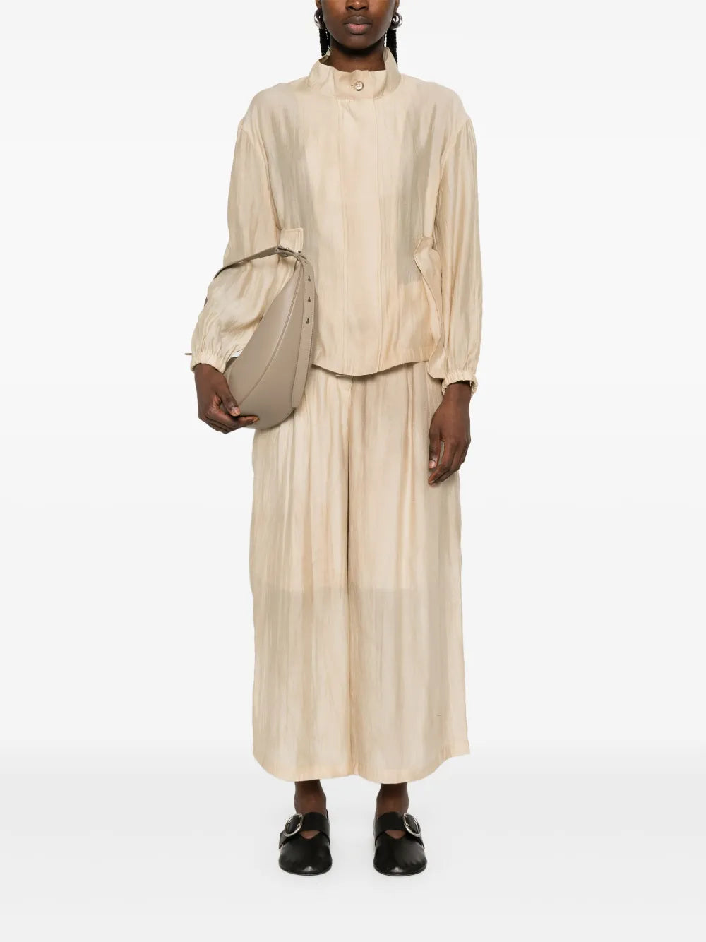 Pleat-Detailing Trousers