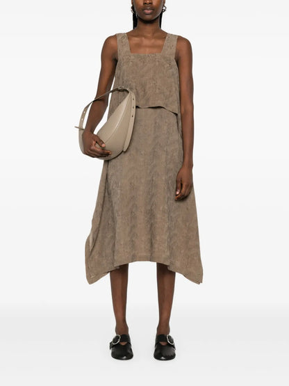 Textured Midi Dress