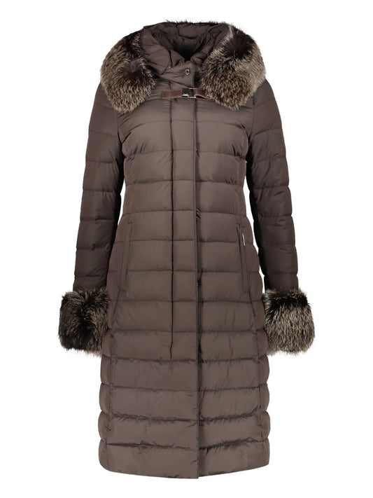 Hooded Zip-Up Coat