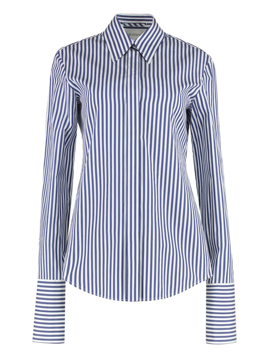 Striped Poplin Shirt