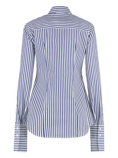 Striped Poplin Shirt
