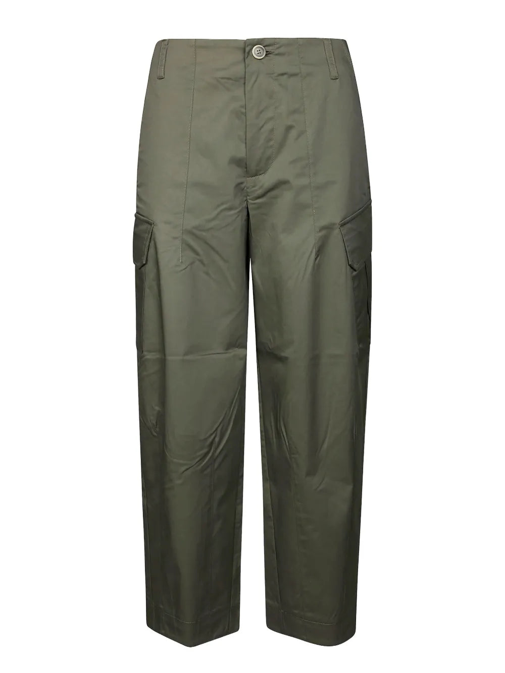 Cotton-Blend Trousers