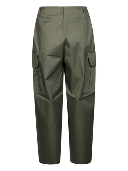 Cotton-Blend Trousers