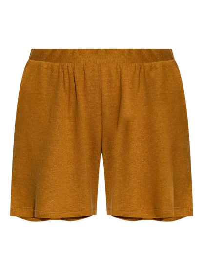 Elasticated-Waist Shorts