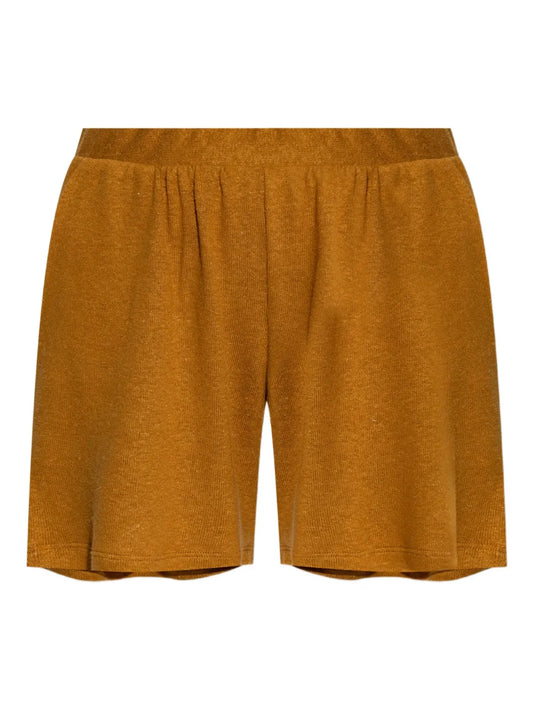 Elasticated-Waist Shorts