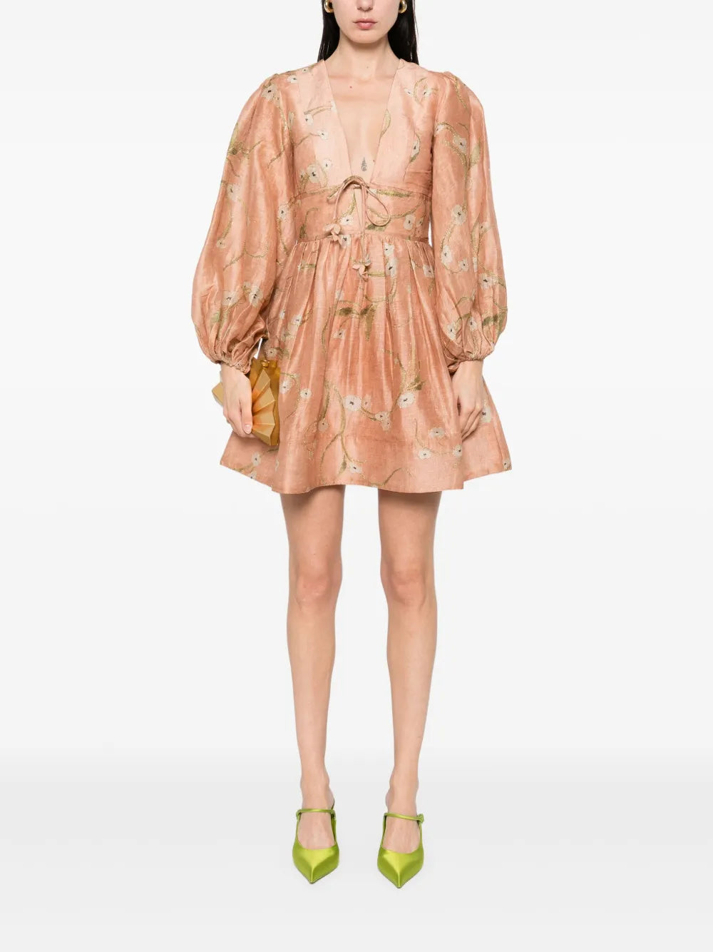 Illuminate Drawn Mini Dress