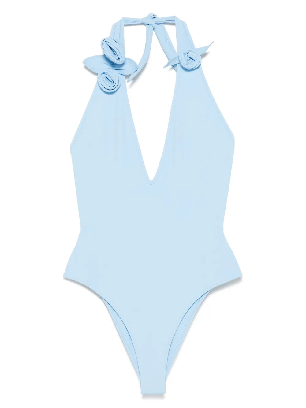 Floral-Appliqué Swimsuit